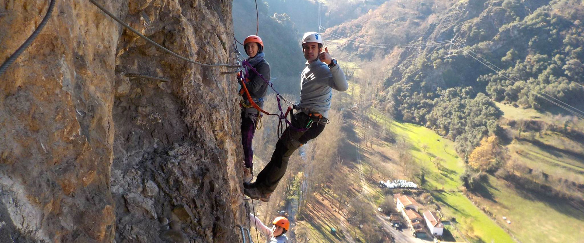 Vía Ferrata Llanos o Camaleño