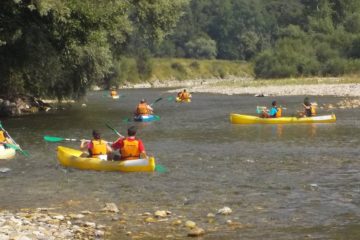 Canoas Río Deva